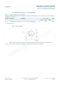 74CBTLV3253BQ-Q10X Datasheet Pagina 12