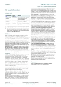 74CBTLV3257DS-Q10J Datasheet Page 16