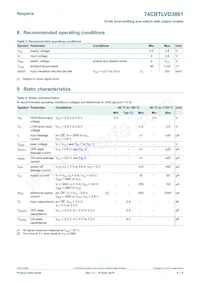 74CBTLVD3861BQ Datasheet Page 4