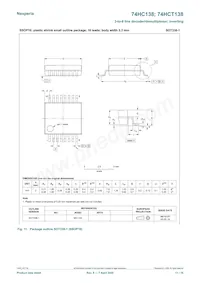 74HC138D/AUJ Datasheet Page 11