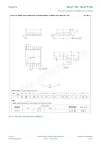 74HC138D/AUJ Datasheet Page 12