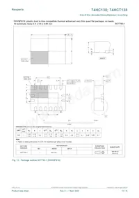 74HC138D/AUJ數據表 頁面 13