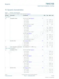 74HC158D Datasheet Page 8