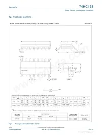 74HC158D Datasheet Page 12