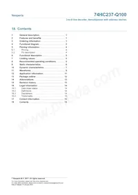 74HC237D-Q100J Datasheet Page 16