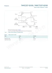74HC257PW-Q100J Datasheet Page 9