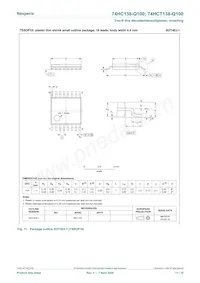 74HCT138BQ-Q100 Datasheet Page 11