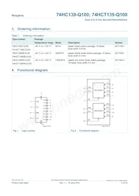 74HCT139DB-Q100J Datasheet Page 2