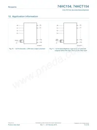 74HCT154BQ Datasheet Pagina 12