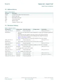 74HCT157PW Datasheet Page 13