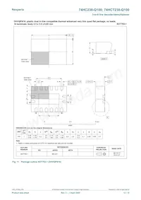 74HCT238D-Q100J Datasheet Page 12