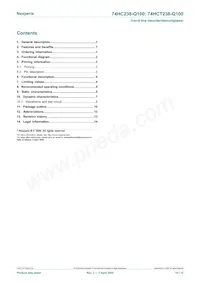 74HCT238D-Q100J Datasheet Pagina 15