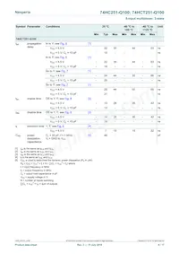 74HCT251DB-Q100J Datasheet Page 8