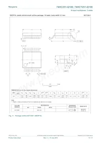 74HCT251DB-Q100J Datasheet Page 13