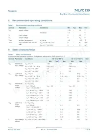 74LVC139PW/AUJ數據表 頁面 5