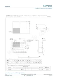 74LVC139PW/AUJ Datasheet Page 12