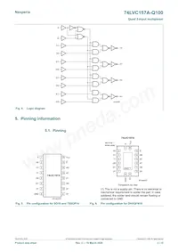 74LVC157ADB-Q100J Datenblatt Seite 3