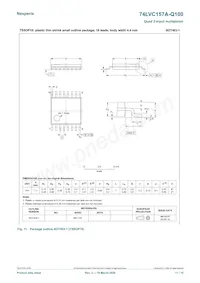 74LVC157ADB-Q100J Datasheet Page 11