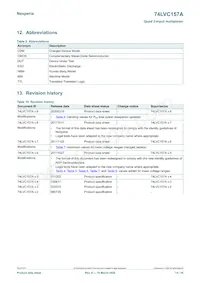 74LVC157APW/AUJ Datasheet Page 14