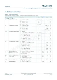74LVC1G18GV Datasheet Page 4