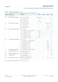 74LVC1G18GV Datasheet Page 5