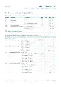 74LVC1G18GW-Q100H Datasheet Page 4