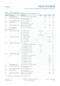 74LVC1G18GW-Q100H Datasheet Page 5