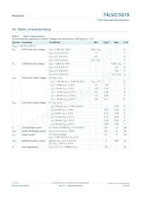 74LVC1G19GN Datasheet Page 5
