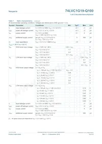 74LVC1G19GW-Q100H Datasheet Page 5