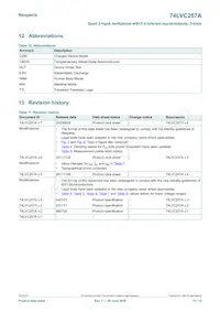 74LVC257APW/AUJ Datasheet Page 13