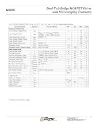 A3986SLDTR-T Datasheet Page 5