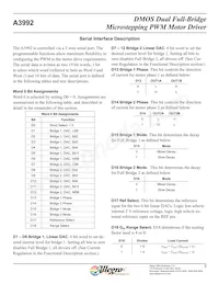 A3992SB-T Datasheet Page 5