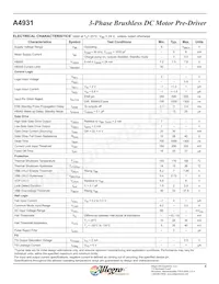 A4931MET-T Datasheet Page 4
