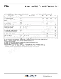 A6268KLPTR-T Datasheet Pagina 7