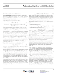 A6268KLPTR-T Datasheet Page 12