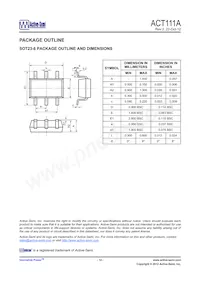 ACT111AUS-T Datasheet Page 12