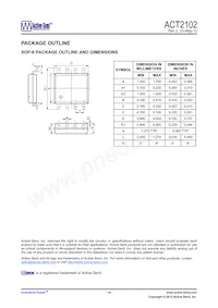 ACT2102SH-T Datasheet Page 16