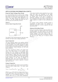 ACT2103YH-T Datasheet Page 8