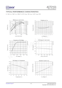 ACT2103YH-T Datasheet Page 12