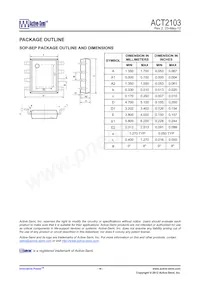 ACT2103YH-T Datasheet Page 16