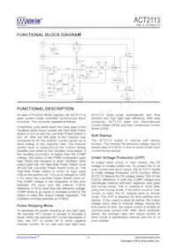 ACT2113YH-T Datasheet Page 5