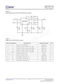 ACT2113YH-T Datasheet Page 11
