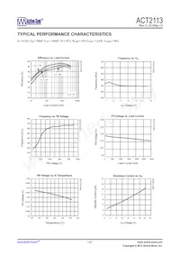 ACT2113YH-T Datasheet Page 12