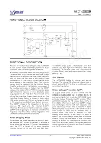 ACT4060BSH-T Datasheet Page 5