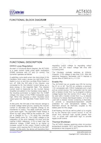 ACT4303YH-T Datasheet Page 5