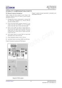 ACT4303YH-T Datasheet Pagina 9