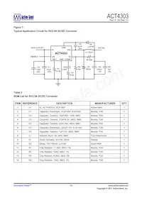 ACT4303YH-T Datasheet Page 10