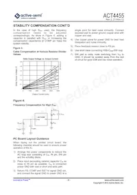 ACT4455YH-T Datasheet Page 9