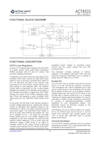 ACT4533YH-T Datasheet Pagina 5