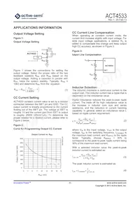 ACT4533YH-T Datasheet Page 6